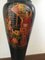 Grandes Urnes ou Vases Style Chinoiserie sur Piédestaux en Terracotta Vernie, Set de 4 7