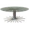 Italian Fume Glass Top Dining Table in the Style of Gastone Rinaldi,1950s 1