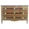 18th Century Louis XVI Marquetry Commode or Chest of Drawers with Tulipwood 1