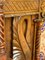 Banco de madera de nogal tallada estilo renacentista del siglo XIX, Imagen 12