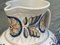 Blue and Yellow Painted & Glazed Earthenware Continental Talavera Urn 7