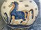 Blue and Yellow Painted & Glazed Earthenware Continental Talavera Urn, Image 9