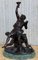 19th Cast Bronze Statue of a Cherub Angel by Ferdinando De Luca, Italy 2