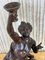 19th Cast Bronze Statue of a Cherub Angel by Ferdinando De Luca, Italy, Image 6