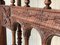 18. Spanischer Bargueno von Säulen mit Steg, Schrank auf Ständer 18