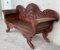 20th Century Spanish Carved Back & Legs Garden Bench or Settee with Curved Arms, Image 3