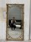 Espejo de pared o consola italiano rectangular de latón vigésimo, Imagen 2