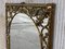 20th Italian Rectangular Brass Foliate Wall or Console Mirror, Image 5