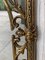 20th Italian Rectangular Brass Foliate Wall or Console Mirror, Image 7