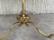 19th Green Onix Clover Form Top & Bronze Legs Coffee Table 8