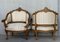 Italian Rococó Louis XV Fauteuils or Slipper Chairs, Set of 2 5