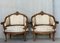 Italian Rococó Louis XV Fauteuils or Slipper Chairs, Set of 2 4