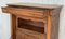 18th Century Catalan Drop-Front Oak Secretary Desk or Abattant, Spain, Image 9