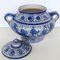20th Century Spanish Blue & White Painted Glazed Earthenware Urn or Vase 4