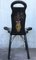 Vintage Spanish Sgabello Carved Side Chair or Stool, Image 9