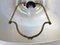 Lámpara colgante italiana de altura regulable, años 60, Imagen 10