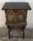 20th Century Carved and Polichromed Cabinet Bar on Stand Varqueno, Spain 5