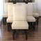 Art Deco Dining Chairs with Upholstery, Italy, Set of 6 10