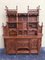 Antique Japanese Hand-Carved Elmwood Cabinet or Sideboard, Meiji, 20th Century, Image 8