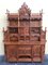 Antique Japanese Hand-Carved Elmwood Cabinet or Sideboard, Meiji, 20th Century, Image 7