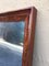 19th Antique Bevelled Frame Burl Mahogany Mirror, Image 8