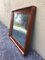 19th Antique Bevelled Frame Burl Mahogany Mirror, Image 7