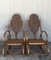 20th Century Bentwood and Reed Seats Rocking Chairs, Set of 2 17