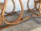 20th Century Bentwood and Reed Seats Rocking Chairs, Set of 2 2