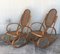 20th Century Bentwood and Reed Seats Rocking Chairs, Set of 2 7