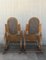 Sedie a dondolo in legno curvato e canna, XX secolo, set di 2, Immagine 8