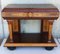 French Empire Marquetry Console Table in Rosewood and Maple, 1830s, Image 2