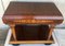 French Empire Marquetry Console Table in Rosewood and Maple, 1830s 14