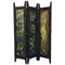 20th Century Arts & Crafts Folding Screen or Room Divider with Handpainted Decoration 1