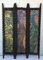 20th Century Arts & Crafts Folding Screen or Room Divider with Handpainted Decoration 5
