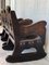 20th Century Carved Walnut Spanish Rocking Chair 17