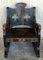 20th Century Carved Walnut Spanish Rocking Chair 3