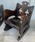 20th Century Carved Walnut Spanish Rocking Chair 4