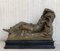 Tuscan Neoclassical Style Bronze Sculpture of Relaxed Woman, Italy 2