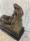 Toskanische Bronze Skulptur im neoklassizistischen Stil von Relaxed Woman, Italien 7