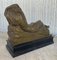 Toskanische Bronze Skulptur im neoklassizistischen Stil von Relaxed Woman, Italien 5