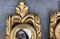 Espejos españoles estilo Rococó de madera dorada tallada, años 20. Juego de 6, Imagen 18