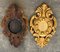 Spanish Rococo Style Carved Gold Leaf Giltwood Mirrors, 1920s, Set of 6, Image 8