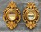 Spanish Rococo Style Carved Gold Leaf Giltwood Mirrors, 1920s, Set of 6 5
