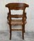 19th Century Armchairs with Straw Seat, Set of 6 9