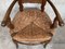 19th Century Armchairs with Straw Seat, Set of 6 8