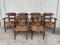 19th Century Armchairs with Straw Seat, Set of 6 12