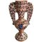 18th Spanish Century Glazed Alhambra Majolica Amphora Vase, Image 1