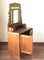 Oak Cabinet with Mirror 4