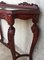 20th Century Rococo Style Italian Carved Mahogany and Glass-Top Console 6