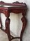 20th Century Rococo Style Italian Carved Mahogany and Glass-Top Console, Image 6